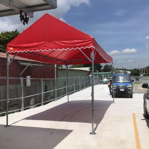 movable push-pull outdoor trade show plush pull gazebo canopy tents car garage trading shows aluminum wedding marquee tent