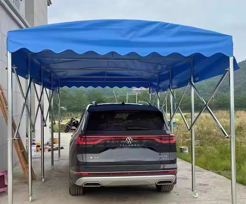 new design folding portable waterproof winter outdoor car sun shade canopy tent and parking lot cover shades tents for sale