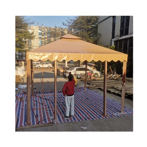 Square Garden Backyard 4*4 5*5 6*6 8*8 Outdoor Patios Canopy tent gazebo 12x10 for Shade and Rain