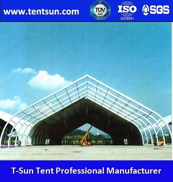 High top fashion design sport big large steel aircraft hangar tent