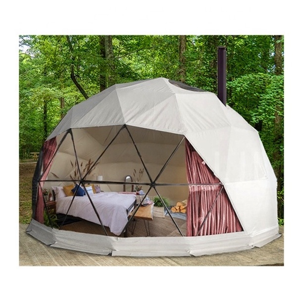 philippines luxury yurt connected camping tree cabin house family party globe geometric dome tent for camping