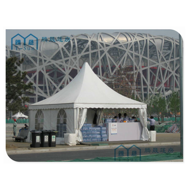 Hot sale 4x4 high peak tent for party event cheap easy to assemble gazebos pagoda tent