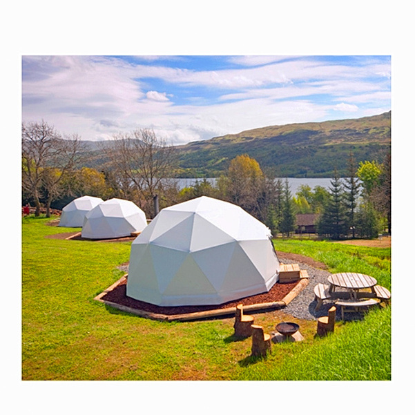 garden igloo tent supplier solar greenhouse transparent geodesic dome tent for outdoor camping