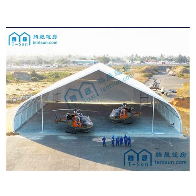 High top fashion design sport big large steel aircraft hangar tent