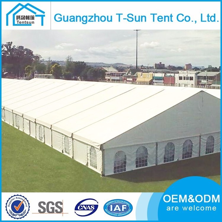 Huge white 300 people capacity large 20x50 event party marquee tent 20x20