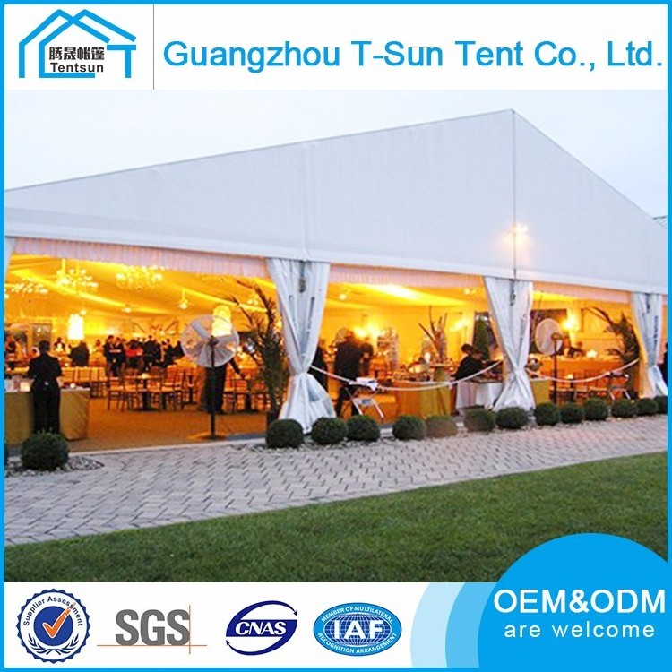 Huge white 300 people capacity large 20x50 event party marquee tent 20x20