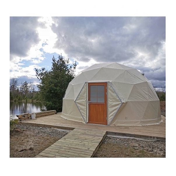 philippines luxury yurt connected camping tree cabin house family party globe geometric dome tent for camping