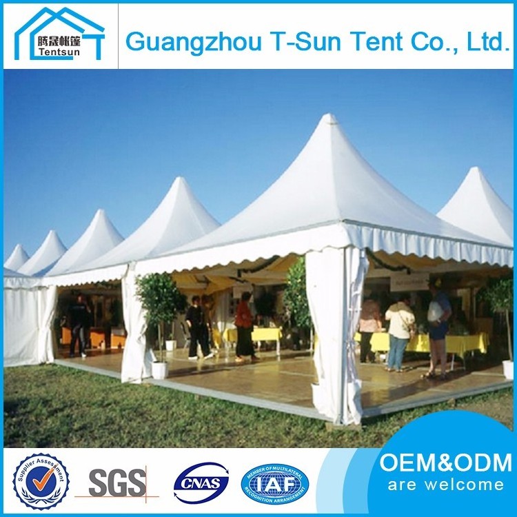 Hot sale 4x4 high peak tent for party event cheap easy to assemble gazebos pagoda tent