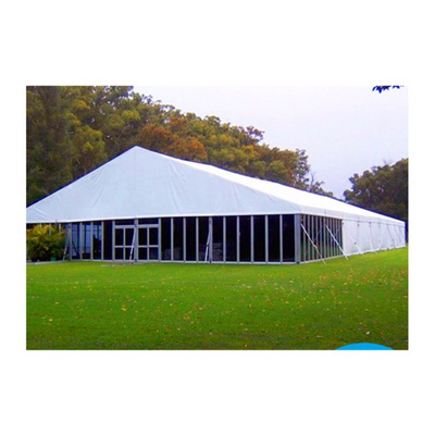 Huge white 300 people capacity large 20x50 event party marquee tent 20x20