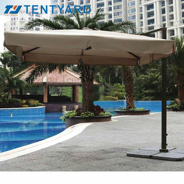 High class outdoor parasol cantilever umbrella