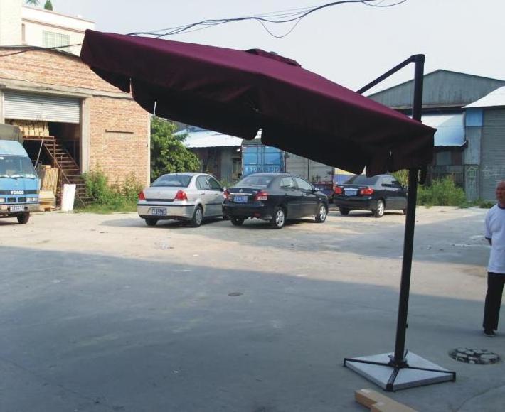 High class outdoor parasol cantilever umbrella