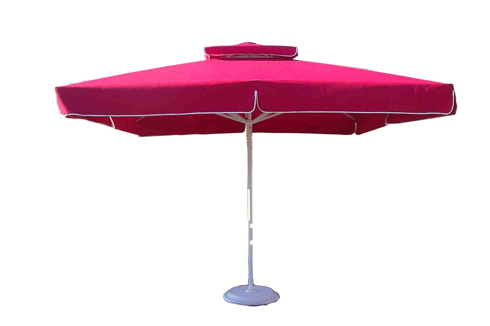 Waterproof and high class  big size 6m outdoor umbrella with stand