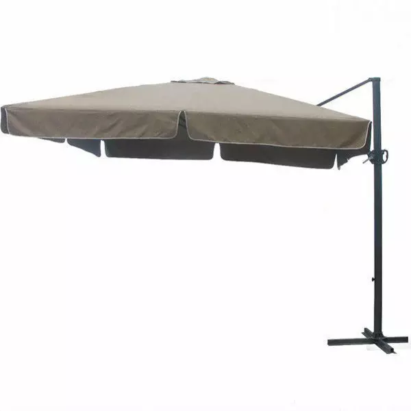 square strong roma outdoor sun commercial cantilever garden umbrella with base