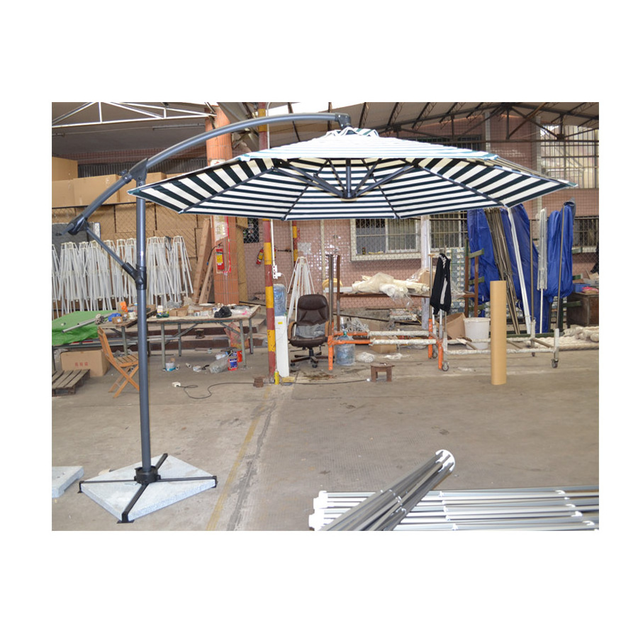 Great Price Superior Quality Furniture Huge Patio Table Garden Parasol Outdoor Yard Banana Umbrella