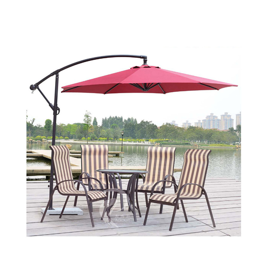 Great Price Superior Quality Furniture Huge Patio Table Garden Parasol Outdoor Yard Banana Umbrella