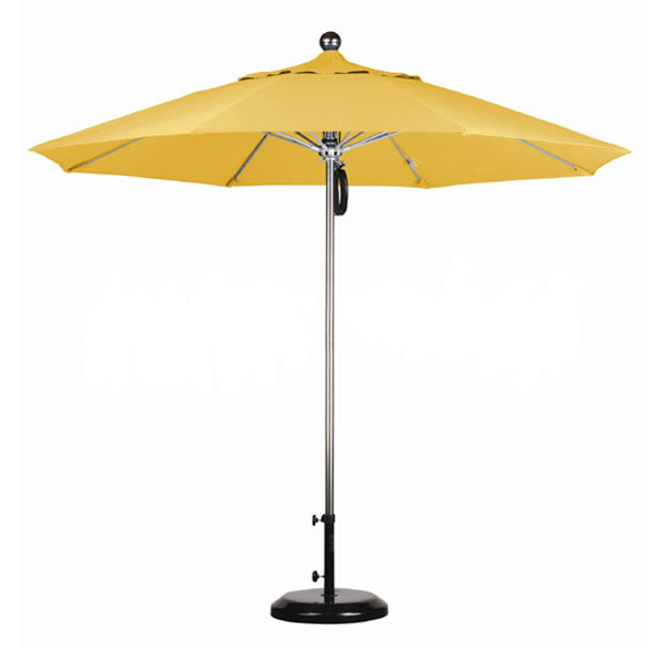 9ft Patio Outdoor Table Market Umbrella with Push Button Tilt & Crank for Garden / Lawn / Deck / Backyard & Pool