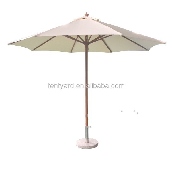 2.5M 8 ribs custom outdoor garden umbrella cafe sun parasol umbrella