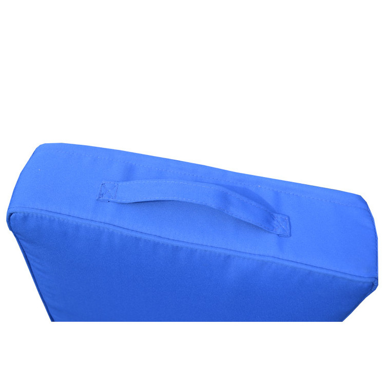 customized printed football pvc portable folding stadium bleacher seat cushion wholesale