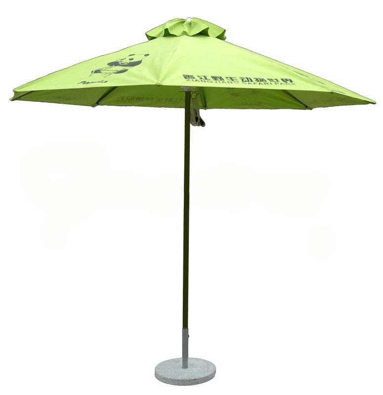 outdoor mini patio umbrella market scallop custom umbrella with logo printing