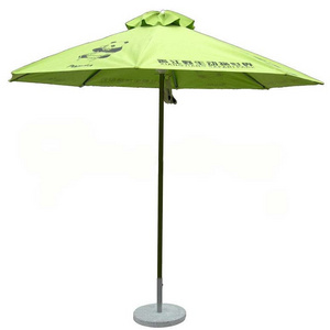 outdoor mini patio umbrella market scallop custom umbrella with logo printing