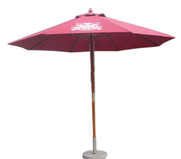 outdoor mini patio umbrella market scallop custom umbrella with logo printing