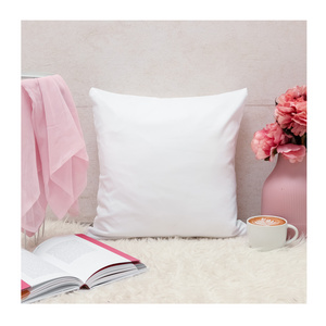 Wholesale white Duck Feather And Down Throw Cushion Inner Pillow Insert