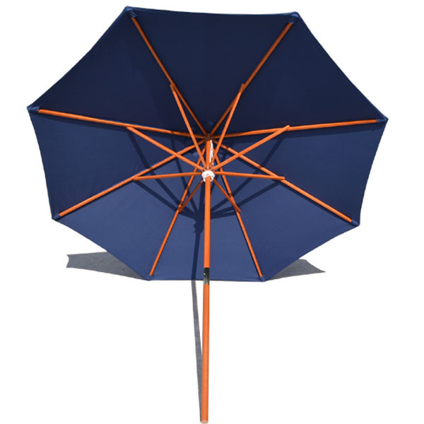 2.5M 8 ribs custom outdoor garden umbrella cafe sun parasol umbrella