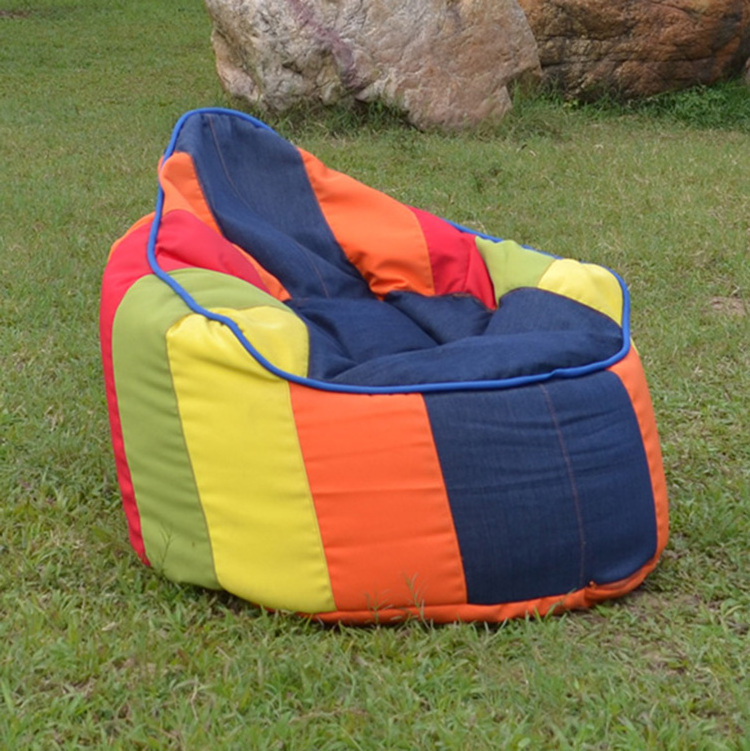 Wholesale waterproof outdoor bean bag chair colorful beach bean bag