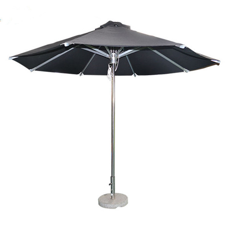 stainless steel strong aluminum umbrella frame outdoor 3m parasol in many colors