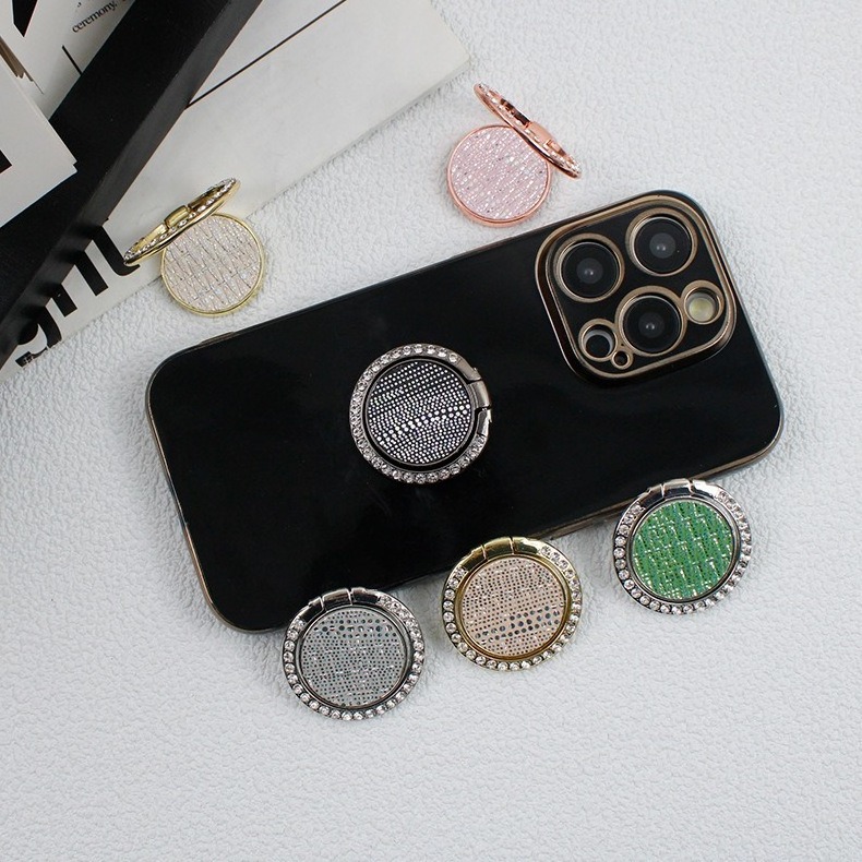 Mobile phone ring buckle lazy support holder