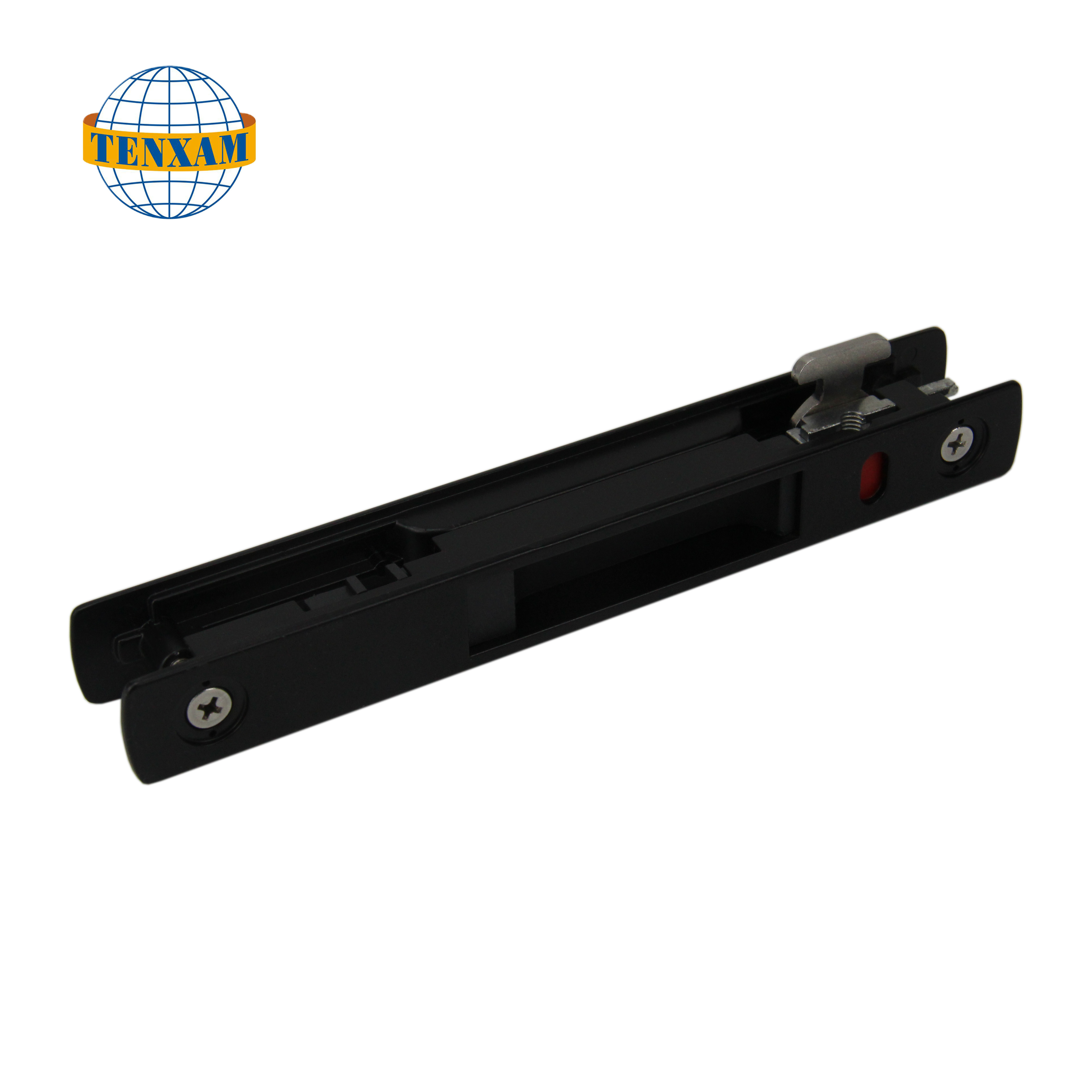 Aluminum Window And Door Security Lock Black Zinc Alloy Latch Lock Sliding Window Lock