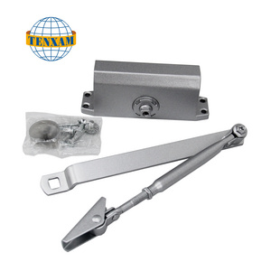 Easy Install Automatic Sliding Self-Closing Adjustable Hydraulic Spring Door Closer Automatic Stainless Steel Door Closer