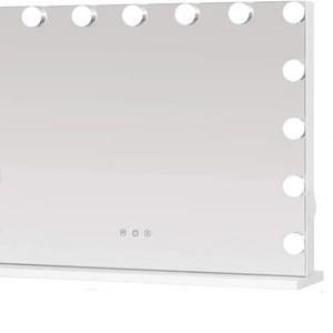 15 Dimmable LED Bulbs Large Hollywood Lighted Vanity Mirror