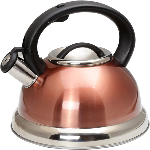 household induction cooker 2.5L Stainless steel gas stove Tea Water whistle kettle