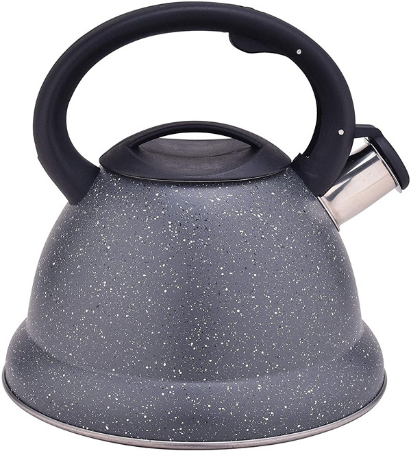 3.2L Tea Durable Grey Stove Top Tea Stainless steel whistling kettle