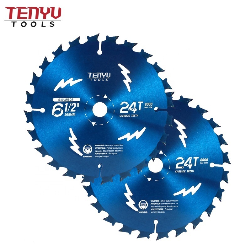 Ultra-thin Tungsten Carbide Tipped Woodworking TCT Circular Saw Blade for Li-ion Battery Cordless Saw