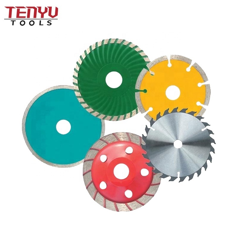 Hot Sell Laser Weld Circular Disc Cutter Diamond TCT Saw Blade Diamond Grinding Wheel for Wood Stone Granite Marble Aluminum