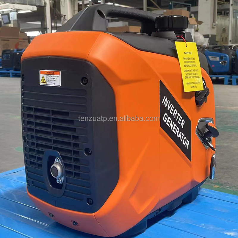 Dc 24 Volt 1.8Kw Portable Electric Semi Petrol Electric Generator Gasoline Portable Generators For Truck Car Air Conditioner