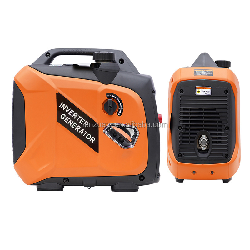 Dc 24 Volt 1.8Kw Portable Electric Semi Petrol Electric Generator Gasoline Portable Generators For Truck Car Air Conditioner