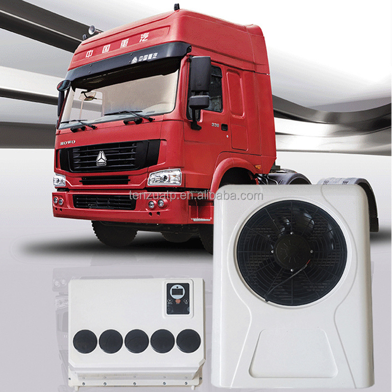 2022 new design caravan minivan excavator tractor trailer electric portable dc 12v 24v mini split truck cab air conditioner