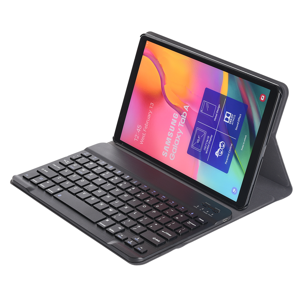 Protect Keyboard Case For Samsung Tab A 10.1 Inch SM-T510 Case, For Samsung Tablet Case With ABS Keyboard