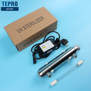 UV-S01 Easy Operation Ecofriendly Pure Water Treatment System T5 Uv Lamp Water Ultraviolet Disinfection Purifier