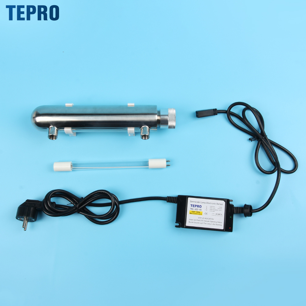 UV-S01 Easy Operation Ecofriendly Pure Water Treatment System T5 Uv Lamp Water Ultraviolet Disinfection Purifier