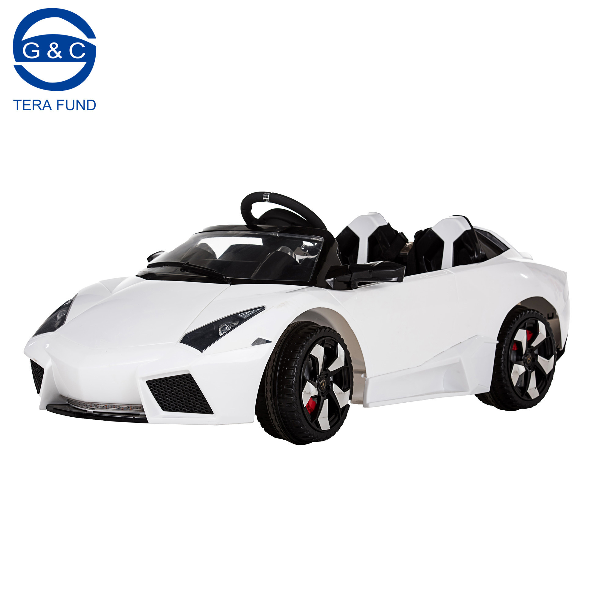 Kids 12V Ride-On Car With R/C Parental Remote Or Baby Pedal Control