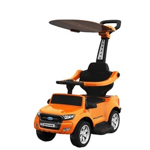 Hot Selling Ford Licensed kids Tolo car ride on twist car with push handle foot to floor baby swing car