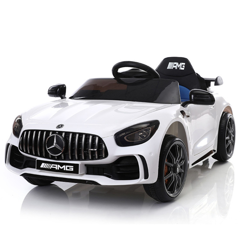 Mercedes Benz Licensed Ride-On Kids Electric Car Toy Remote-Controlled with Lights USB Function for Ages 2-4 PP Plastic Material