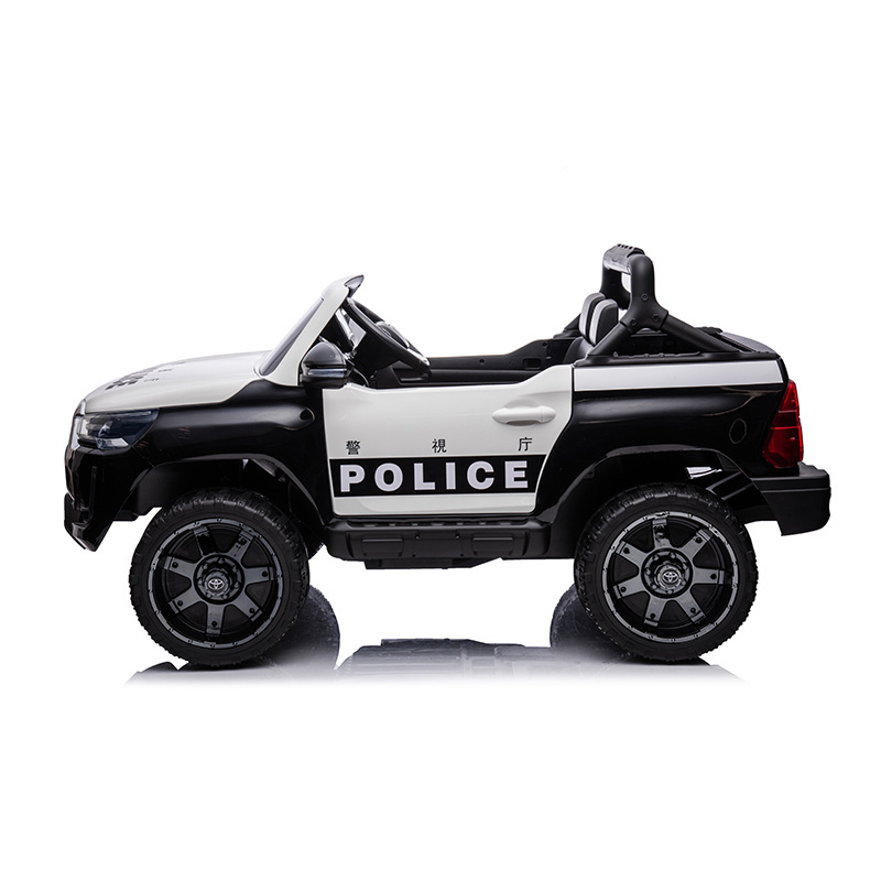 Toyota Hilux 2021 Police Version Licensed  Battery Ride on Car for Two Children KD860P