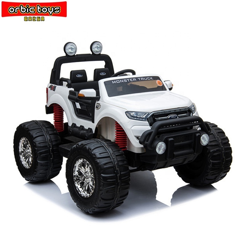 4x4 Ford Monster licensed kids electric toy car battery operated truck powered remote control car children ride on cars