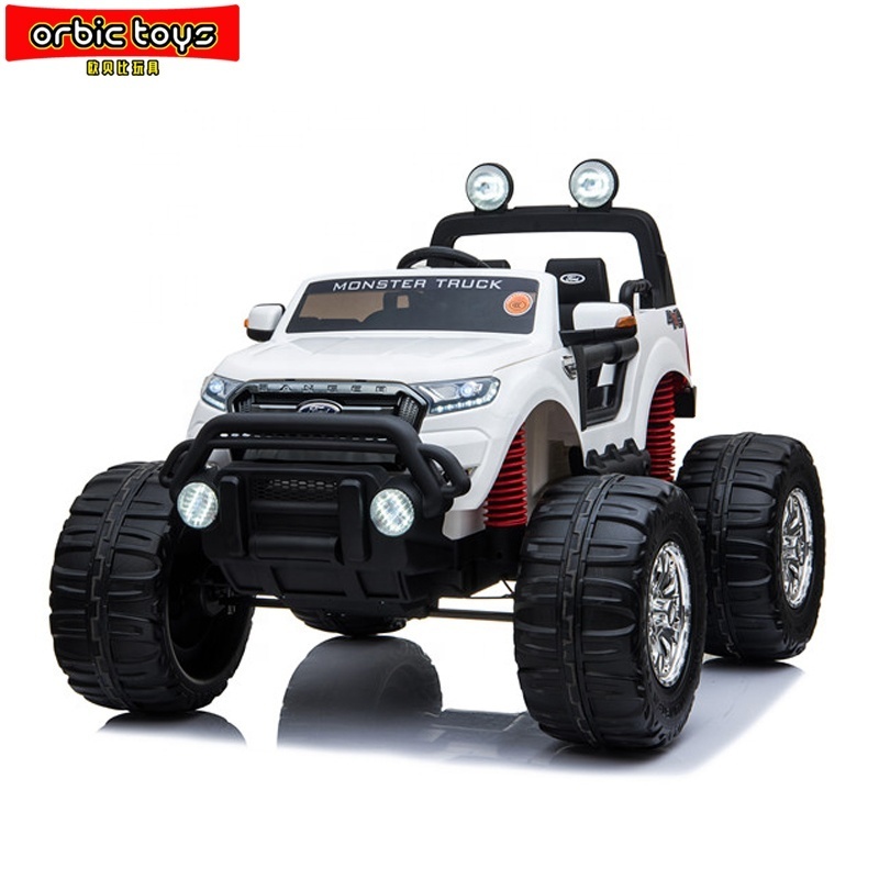 4x4 Ford Monster licensed kids electric toy car battery operated truck powered remote control car children ride on cars