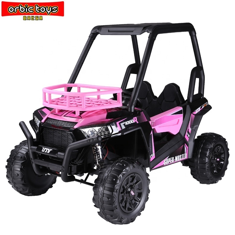 New arrival UTV powered wheel baby buggy kids electric off road car children ride on motor toy cars ride on battery quad car